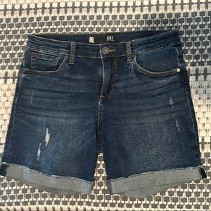Kut from the Kloth Dark Blue Jean Shorts